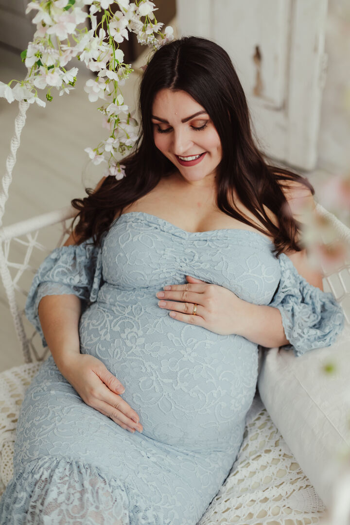 Kismama portré