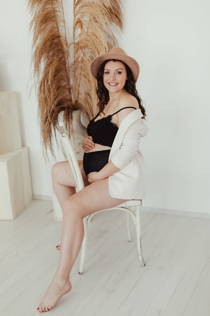 Kismama portré